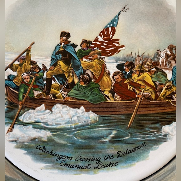 Set of 5 Collectible Pewter Plates - The Great American Revolution of 1776 - Picture 11 of 15